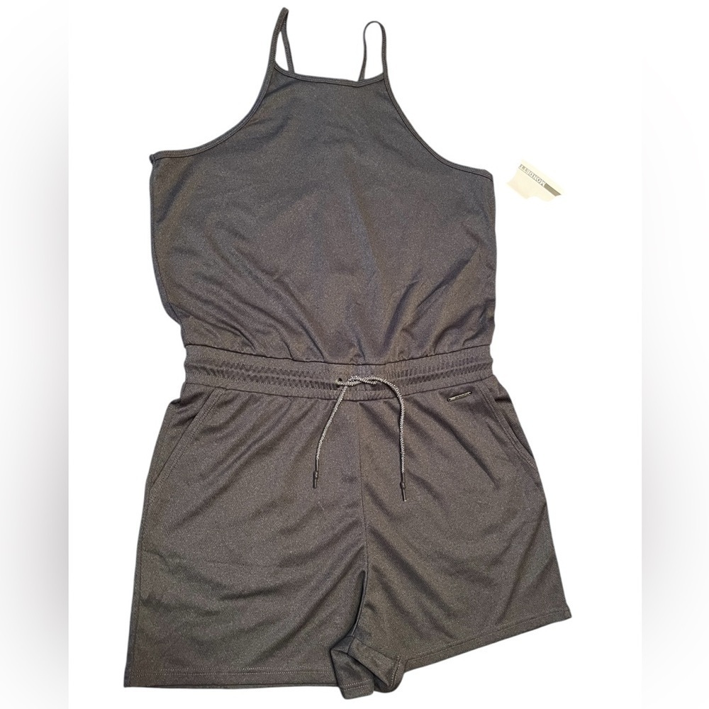 NWT Mondetta Active Lifestyle Romper Black Melange Size S - Picture 3 of 12